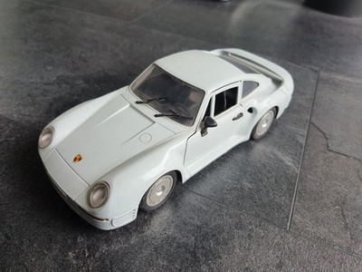 Porsche 959 / Polistil Tonka in weiß   - Modellauto (RO) 