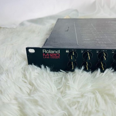 Roland M-120 12-Channel Line Mixer 1U Rack Mount Analog Audio