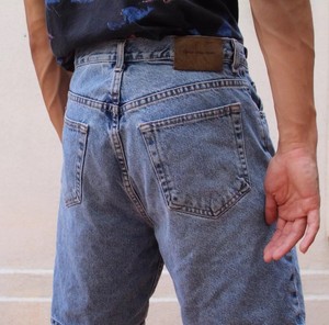 calvin klein jean shorts mens