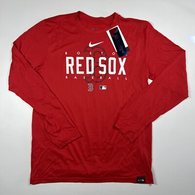 2023 Boston Red Sox Authentic Collection Long Sleeve Dri Fit Shirt