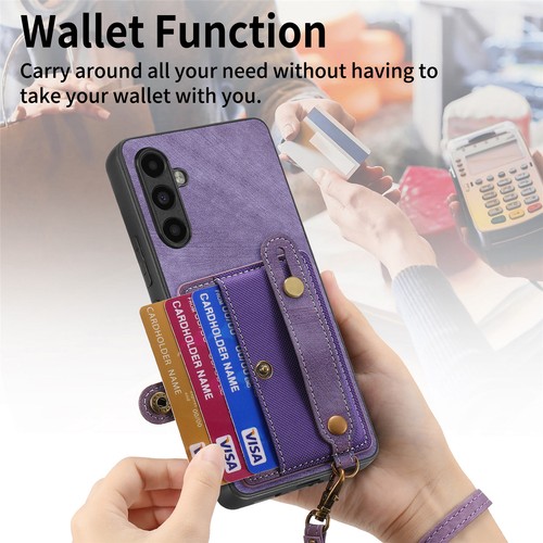 Funda protectora con soporte para tarjetas para Oppo F21 Pro A57 A17 Find X5 Pro Realme C31 - Imagen 4 de 18