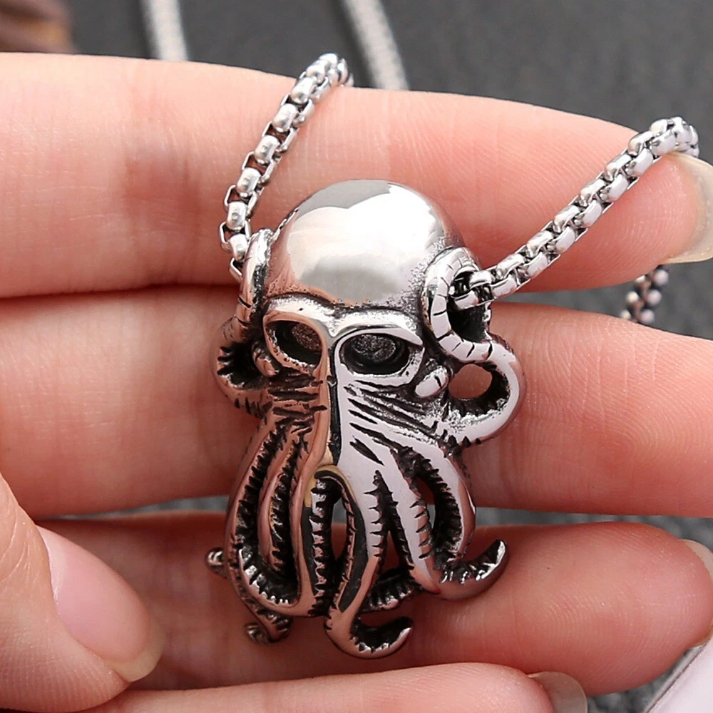 Octopus pendant necklace online
