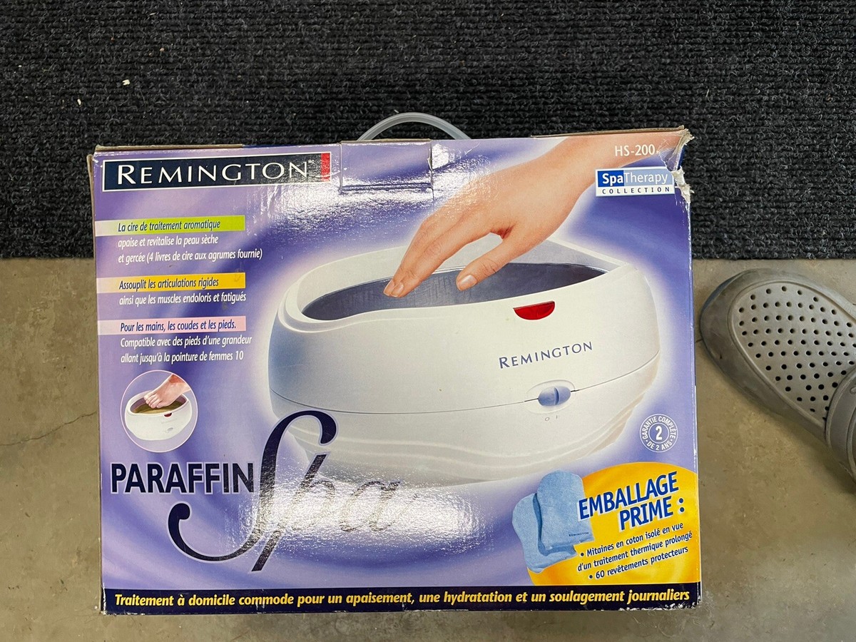 Remington Paraffin Spa HS 200, Wax Heat Treatment Therapy System New/  Unused