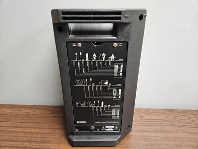 Yamaha STAGEPAS 300 Portable PA System Single Speaker & Diagram