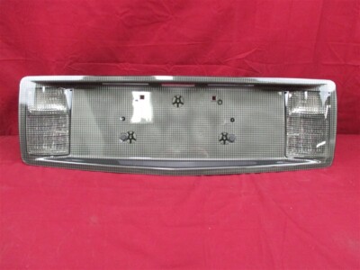NOS OEM Cadillac XLR License Plate Panel w/Backup Lamps 2004 - 09 EXPORT