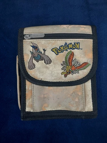 VINTAGE GOLD NINTENDO POKEMON BAG CASE