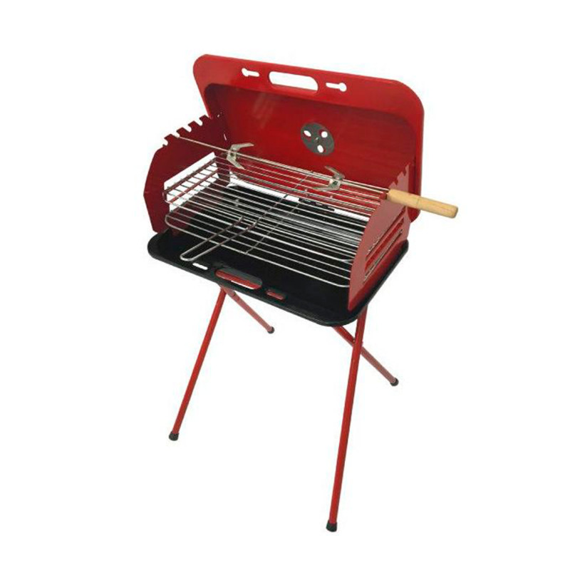 Barbacoa Maletin Esmaltada Doble Parrilla En Oferta Barbacoa Maletin Esmaltada Doble Parrilla