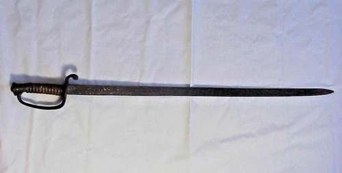 LEECH & RIGDON CIVIL WAR Confederate M1850 Foot Officer's SWORD c 1862