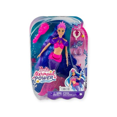 Barbie Mattel Mermaid Power Malibu Meerjungfrau Puppe mit Zubehör HHG52