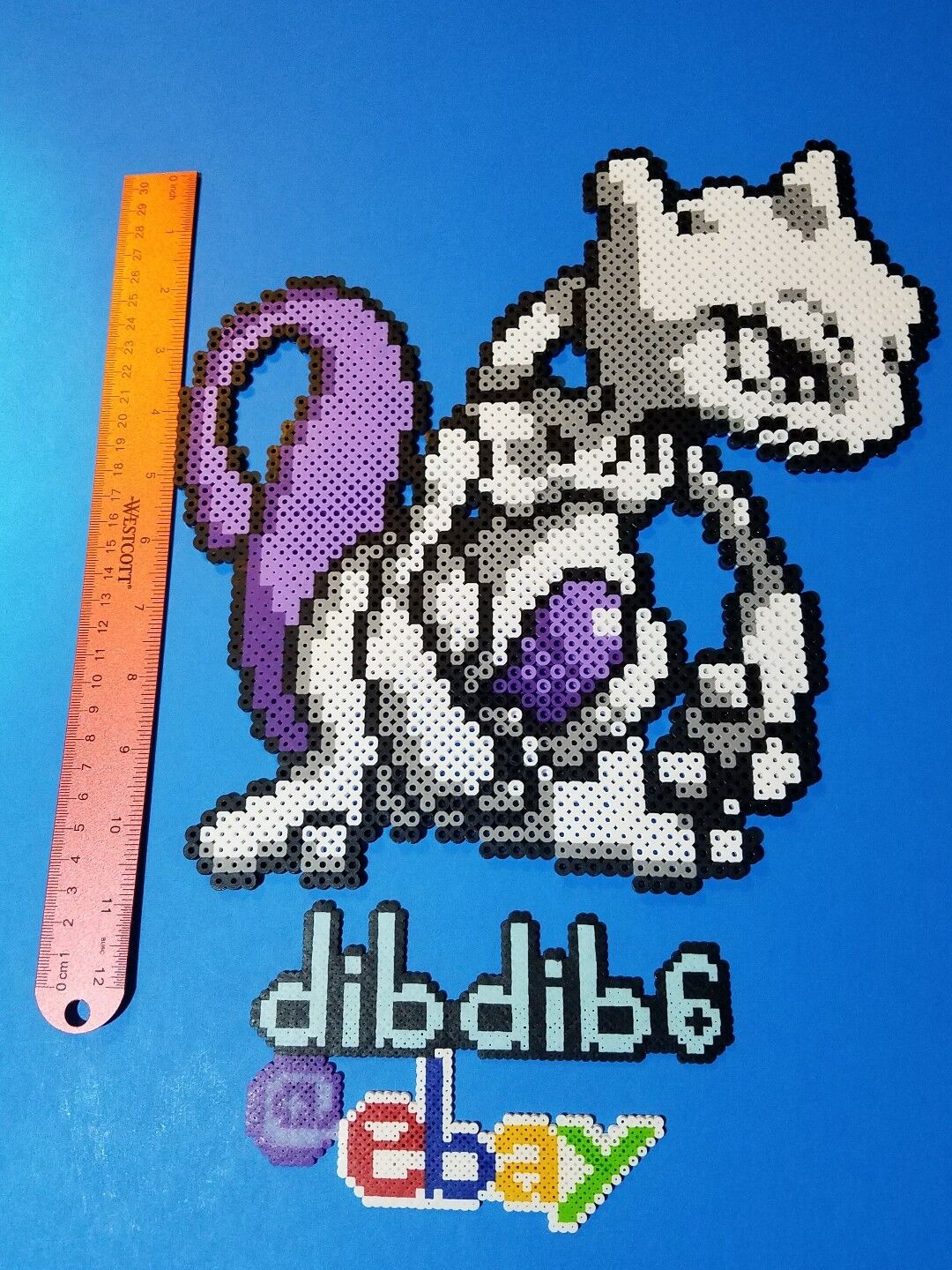 Pokemon Perler Beads Mewtwo Pokemon Go Pokemon Birthday 