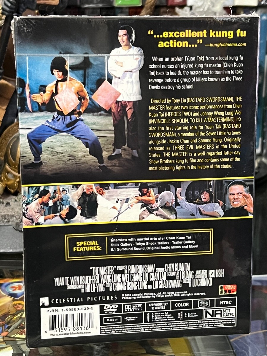 The Master (DVD) Lu Chun Ku, Chen Kuan Tai, Tokyo Shock Shaw Brothers! NEW! The Master (DVD) Lu Chun Ku, Chen Kuan Tai, Tokyo Shock Shaw Brothers! NEW!