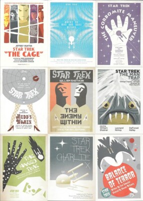 STAR TREK TOS ORIGINAL SERIE PORTFOLIO DRUCKE EINZELKARTEN AUSWAHL