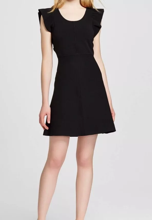 black dress from target