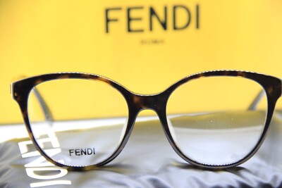 NEW FENDI FE 50024I 053 HAVANA AUTHENTIC EYEGLASSES W/CASE  display picture 1