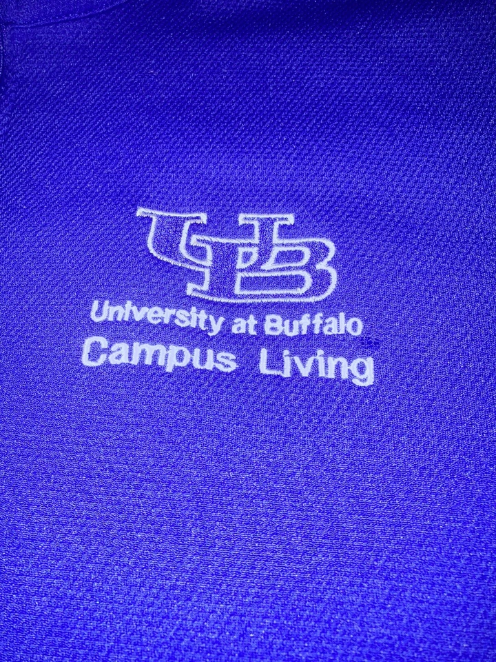 Charles River Sport University At Buffalo Blue Quarter Zip Pullover Size Medium - Image 3 of 4