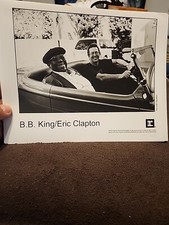Eric Clapton B B KING PHOTO promo Reprise Records 2000 Craig Mathew