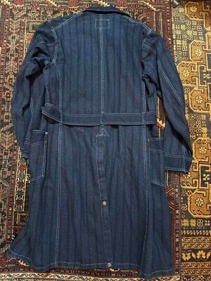 RRL Double RL Ralph Lauren Limited Edition Indigo Shop Coat RRL Double RL Ralph Lauren Limited Edition Indigo Shop Coat