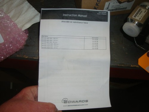 NEW Edwards IPVA10EK 24VDC C417 70 200 - Picture 7 of 8