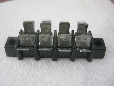 (Quan 5) Kuka Terminal Block 4 Position Single Row Quick Connect Terminal Strip