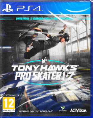 Tony Hawk's Pro Skater 1 + 2 - PS4 / PlayStation 4 - Neu & OVP