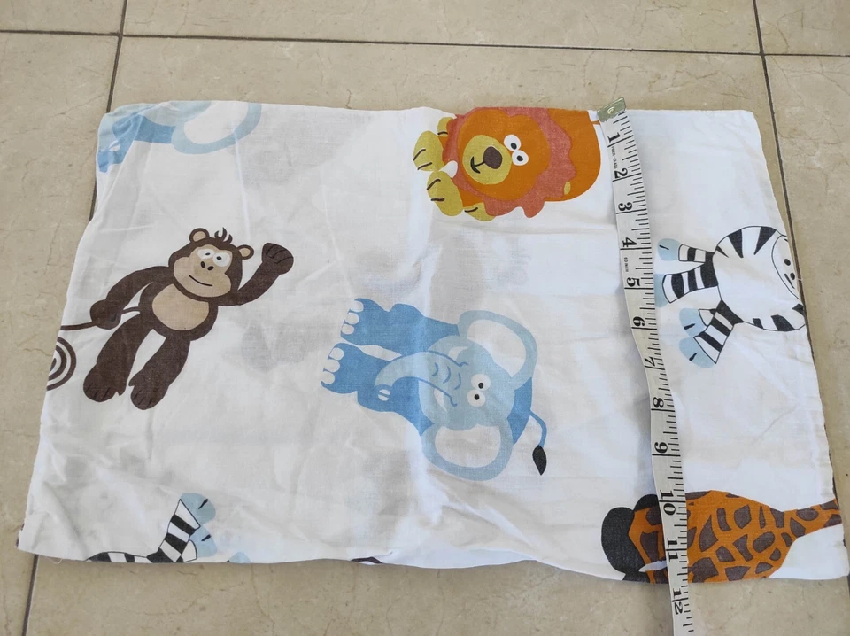 Retro Raro Bebé Pequeña Almohada Algodón Estuche Idea Regalo Cama Niño Color Animal Foto 3 de 3