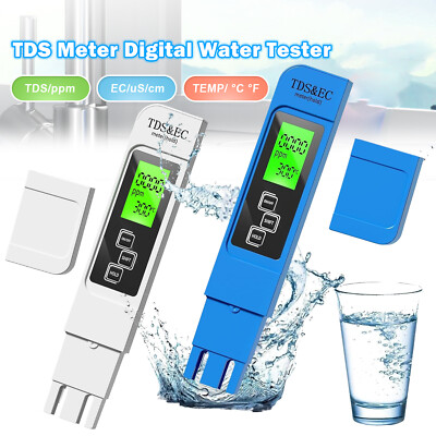 1/2X TDS Meter Digital Tester Water Quality Testing Kit Drinking Water 0-9990ppm