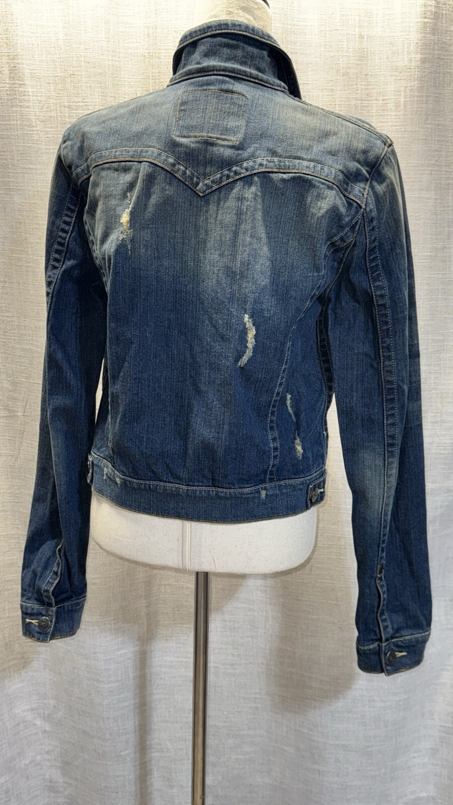 Sutters Copper Riveted Denim Jean Jacket Juniors X-Large