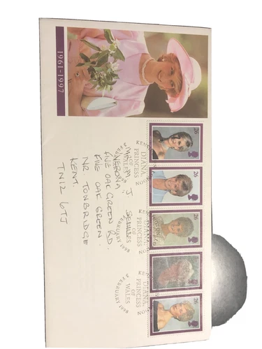 GB stamps First Day Cover / FDC --1998 Princess Diana