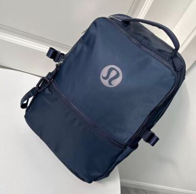 Lululemon New Crew Backpack 22L True Navy Blue | eBay