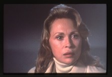 Columbo Faye Dunaway Intense Close up Original 35mm Transparency Stamped 1993