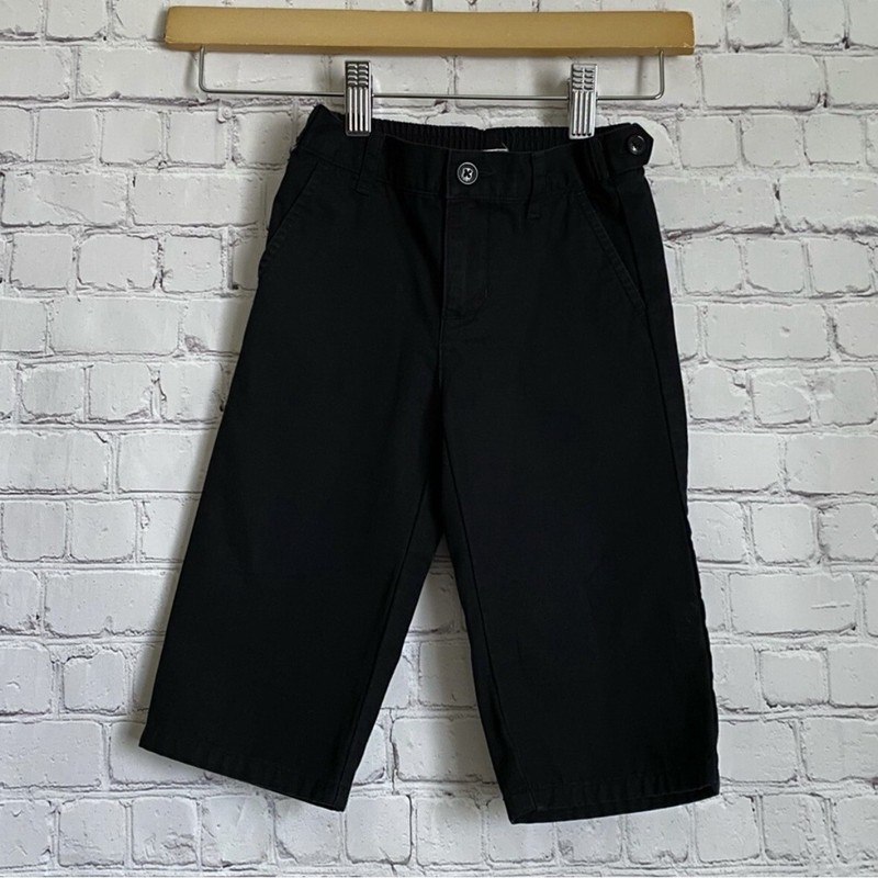 Janie and Jack Baby Boy 12-18 months Oxford Dress Black Pants