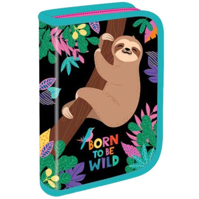 COOLPACK Einzelnes Federmäppchen ohne Zubehör COLORINO CLIPPER WILDKID