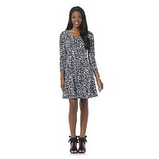 New Metaphor Women's Fit Flare Dress Variety color Size L