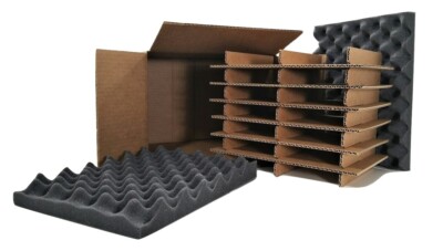 Hard Drive Shipping Box 10 COUNT Slotted Storage Kit - 3.5