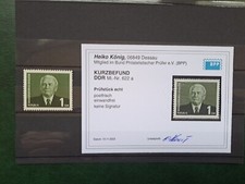 622 a Befund postfrisch einwandfrei Herr K&ouml;nig BPP mnh  (int.Nr:P4139)