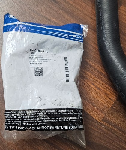 Genuine OEM Ford T Connector Hose DR3Z-8566-B/Radiator Coolant Hose CL34-8260-CA - Picture 5 of 6