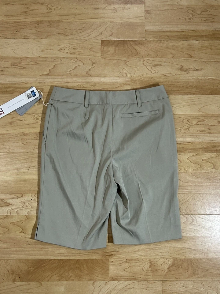 Notre Dame Cutter & Buck Golf Shorts Womens Size 2 - Image 2 of 4