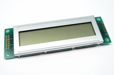 3 Stück LTN221R-10  5x7 dot matrix LC display 2x20 reflective, NOS, Philips