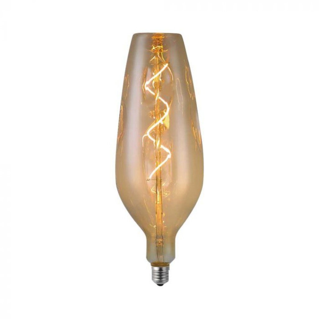 Led Bulb - 4w Filament Spiral B125 2700k Smoky Glass