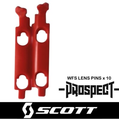 Scott Sports Prospect WFS 50mm RED Locker Pins - rot - Prospect Goggle Ersatzteile