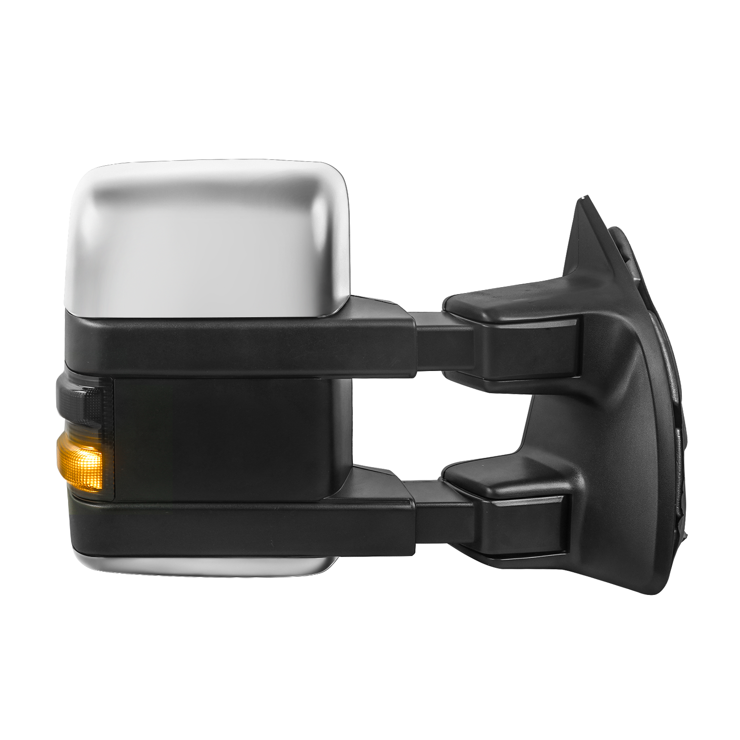 Towing & Hauling For Ford E-350 Super Duty Passenger Side Power Heated Tow Mirror For 2008-2016 Ford F250 F350 F450 Super Duty - Black, Textured Ford Super Duty Tow Mirror - Foto 12