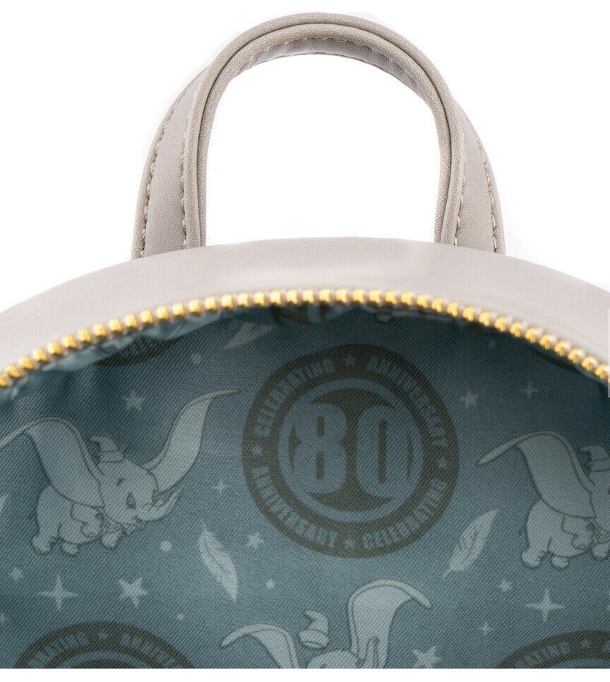 Loungefly Exclusive Dumbo 80th Anniversary Mini Cosplay Backpack NWT IN HAND HTF Loungefly Exclusive Disney Dumbo 80th Anniversary Cosplay  main image 4