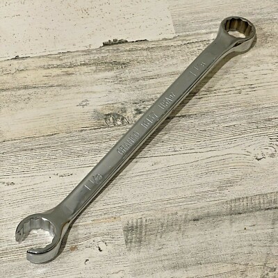 Granco Tools USA 1-1/8'' Flare Nut & Box-End Wrench Set - SAE - 12 Point 97