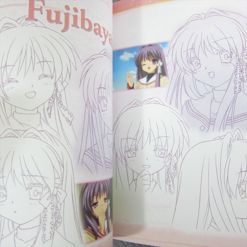 CLANNAD Character Setteishu Art Works Design Ltd Booklet Japan Book