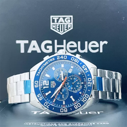 Tag Heuer Formula 1 Chronograph 43mm Blue Dial Quartz Men's Watch CAZ1014.BA0842 - Picture 6 of 9