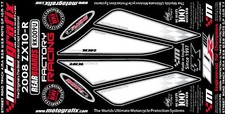 Kawasaki ZX10R 2008 Ninja Rear Fairing Number Board Motografix Gel Protector