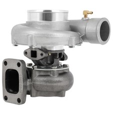 Turbo Silver Fits Tx-60-62 Turbocharger .68ar T3 Flange 3 In. V-band Exhaust