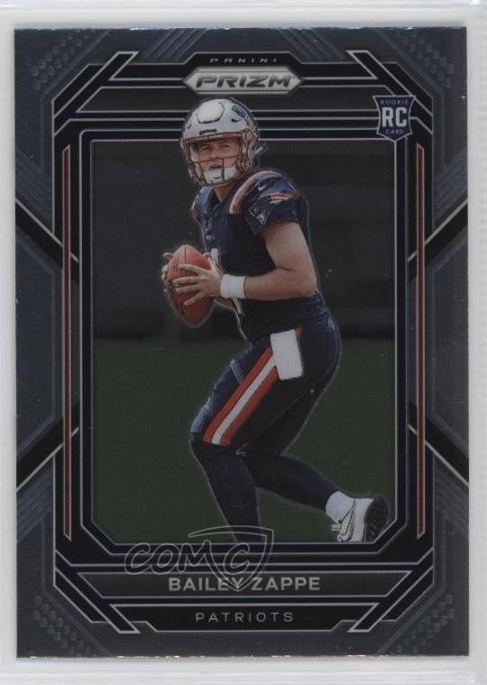 2022 Panini Prizm Rookies Bailey Zappe #305 1cx3
