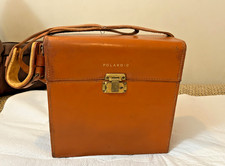 Vintage Polaroid Land Camera Model 800 With Case And Accessories Flash