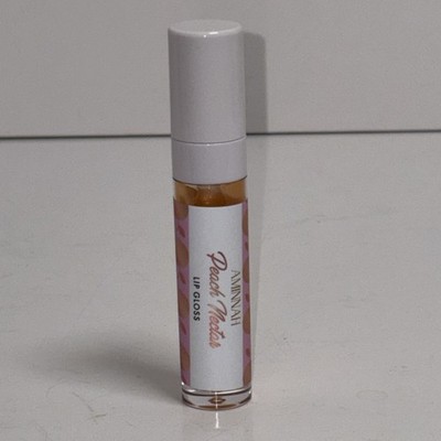 AMINNAH Peach Nectar Lip Gloss - Peach Shade NEW